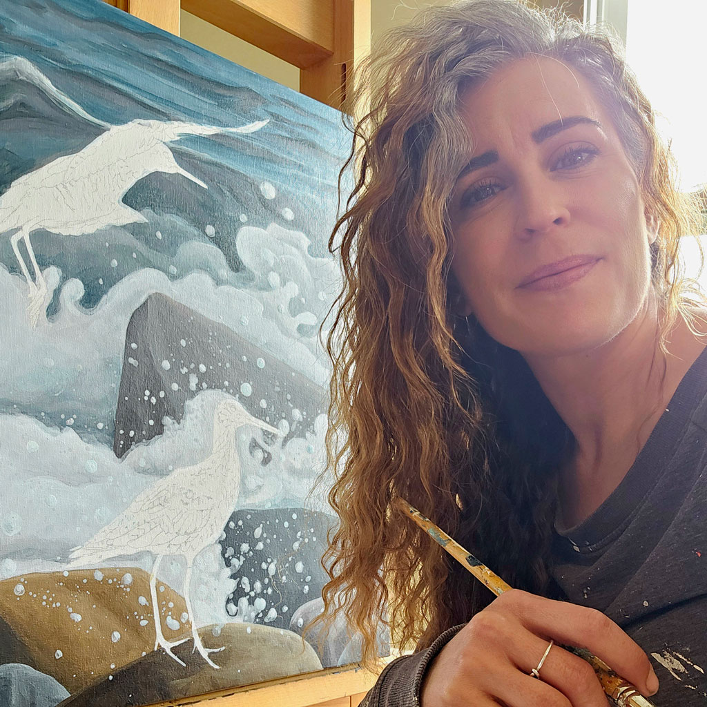 Past Artist Resident, Heidi Holloway - Port Bickerton Lighthouse Association
